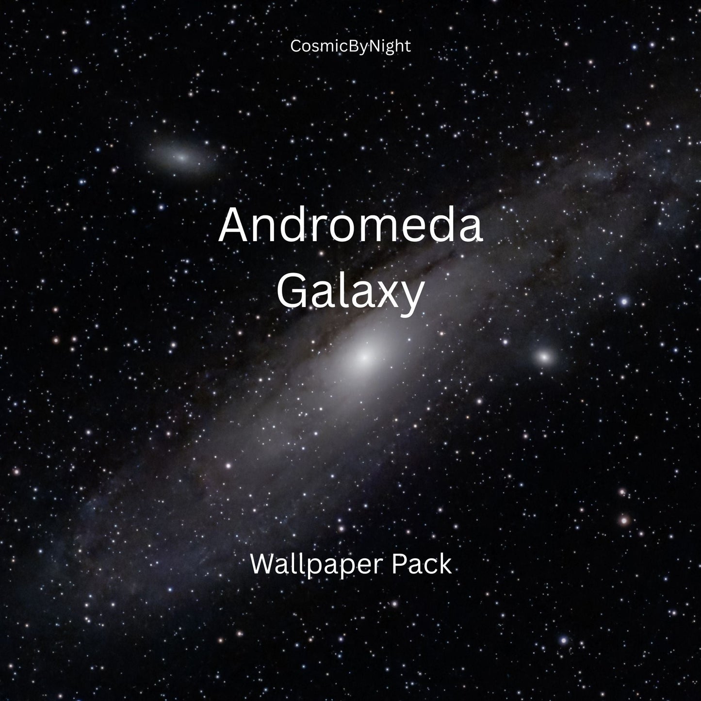 Andromeda Galaxy 4K Wallpaper Pack - CosmicByNight