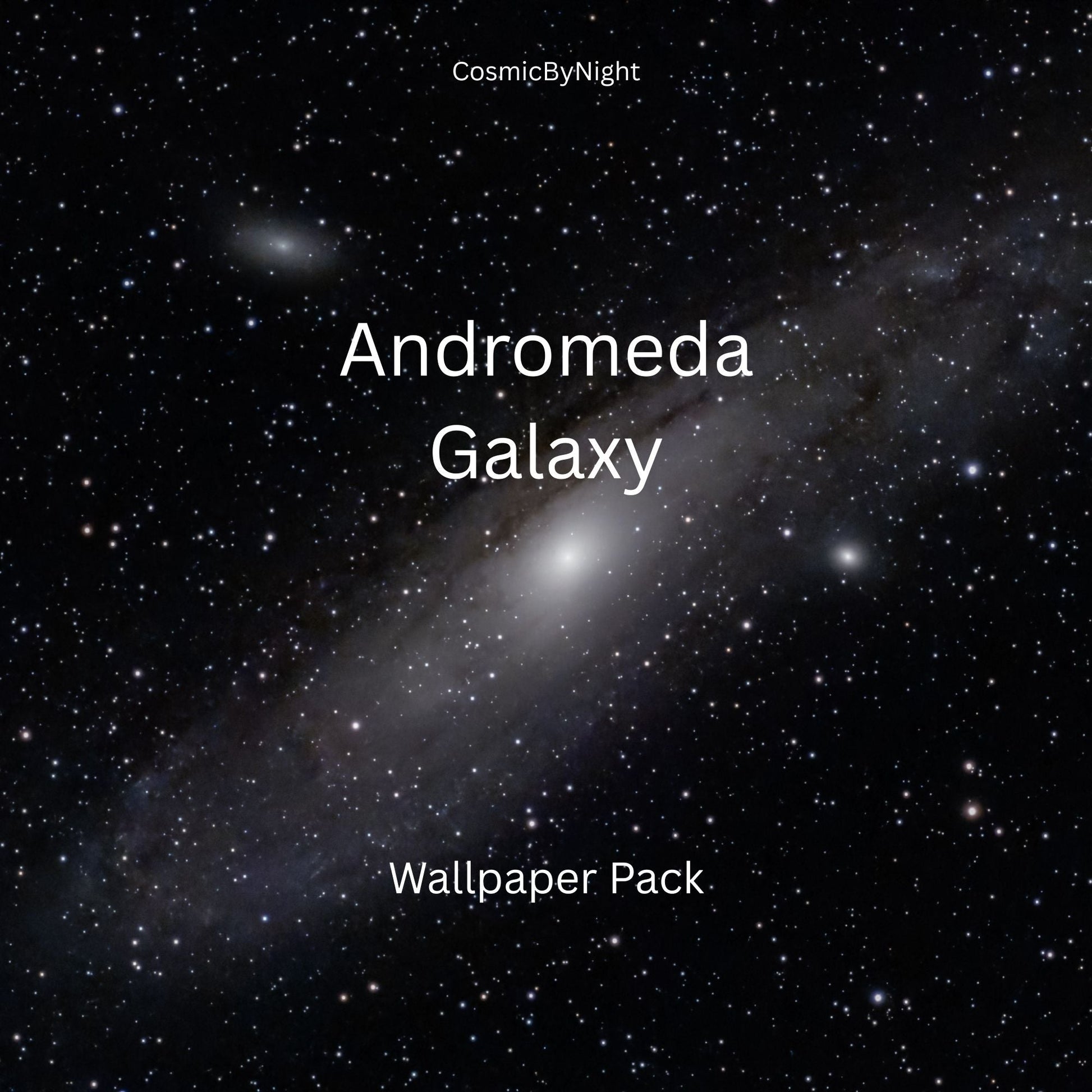 Andromeda Galaxy 4K Wallpaper Pack - CosmicByNight