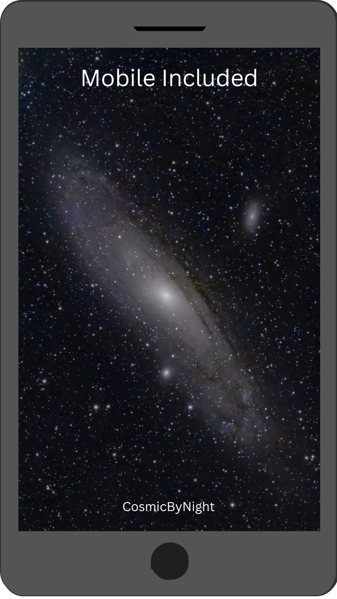 Andromeda Galaxy 4K Wallpaper Pack - CosmicByNight