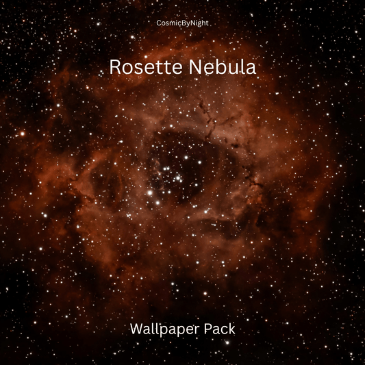 Rosette Nebula 4K Wallpaper Pack - CosmicByNight