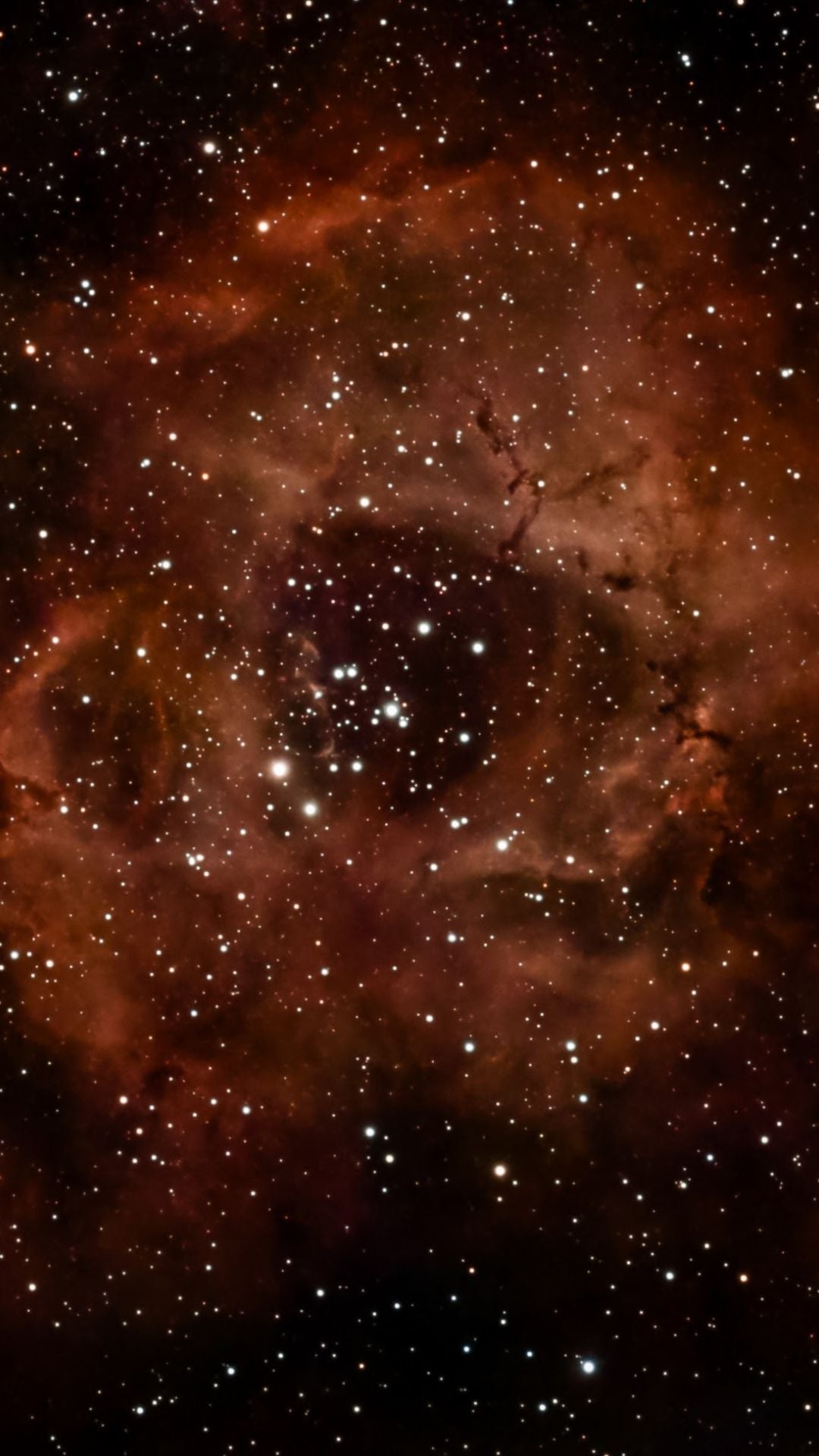 Rosette Nebula Mobile Wallpaper - CosmicByNight