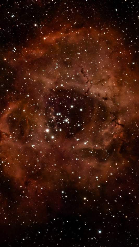 Rosette Nebula Mobile Wallpaper - CosmicByNight