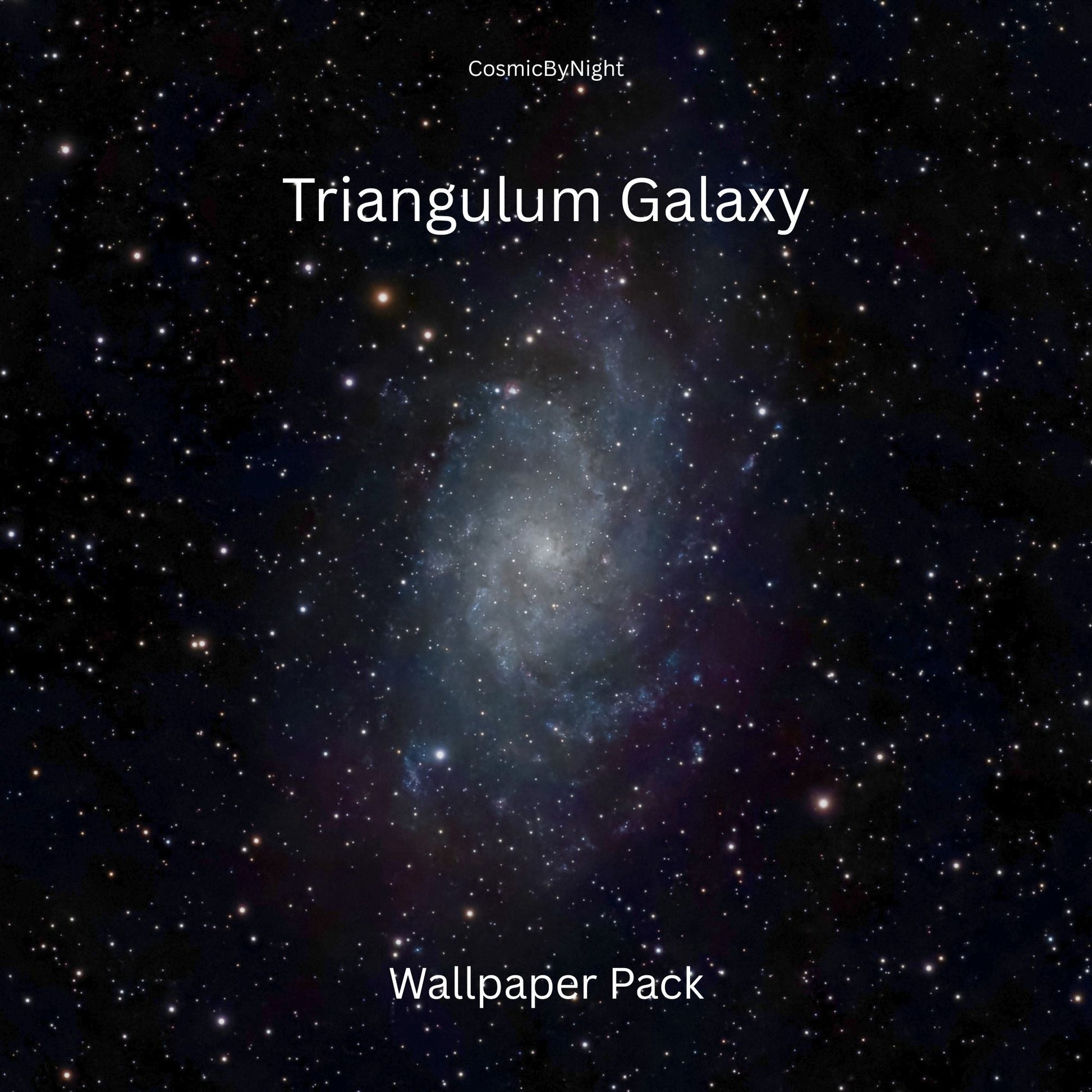 Triangulum Galaxy 4K Wallpaper Pack - CosmicByNight