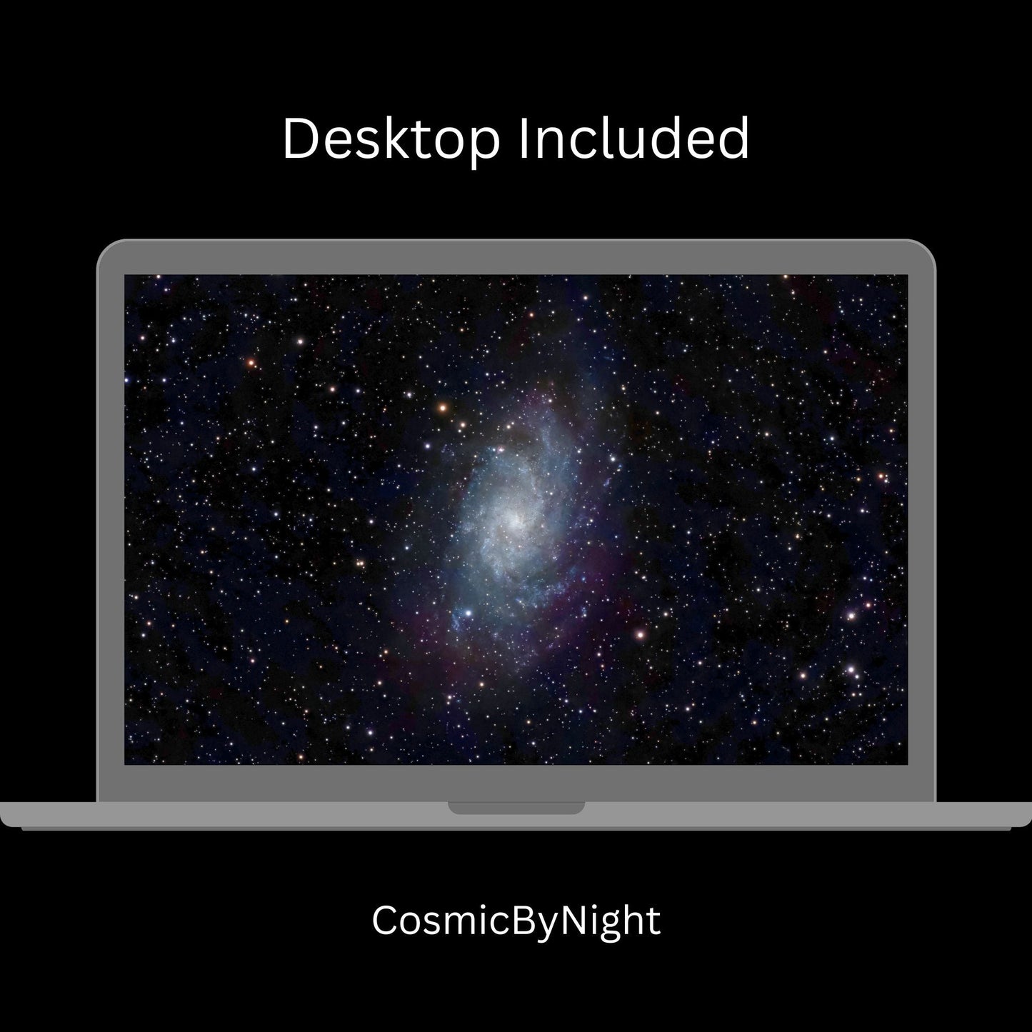 Triangulum Galaxy Desktop Wallpaper - CosmicByNight
